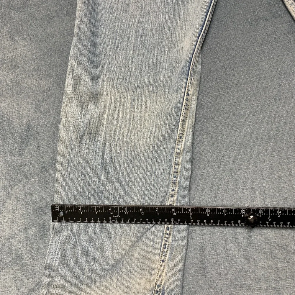 Levi's 514 Slim Fit Straight Jeans Boys 18 Husky Blue Denim Stretch Performance